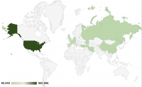 Heatmap of Coronavirus infections using Google sheets